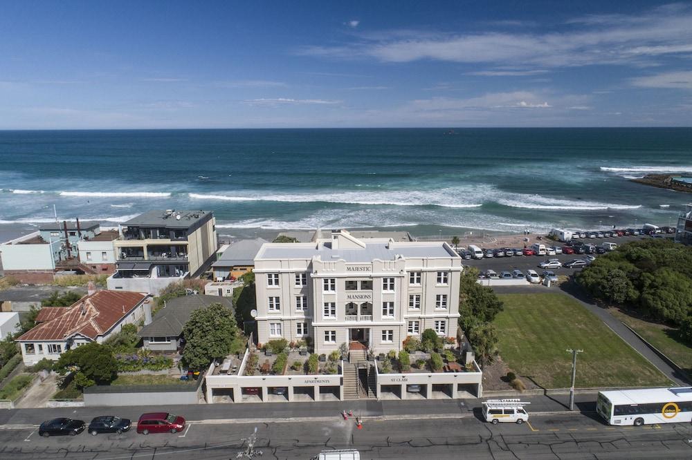 Majestic Mansions - Apartments At St Clair Dunedin Buitenkant foto