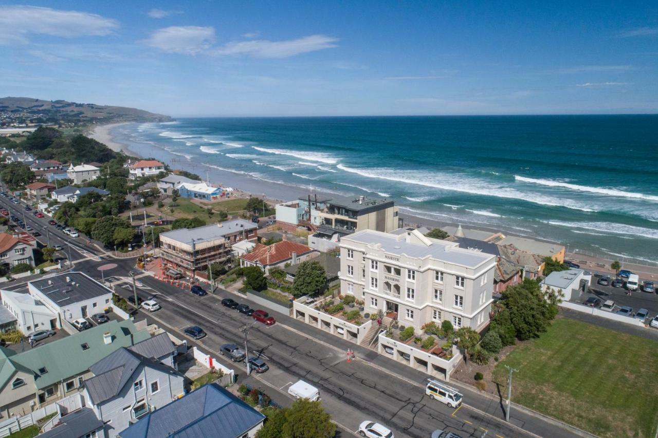 Majestic Mansions - Apartments At St Clair Dunedin Buitenkant foto