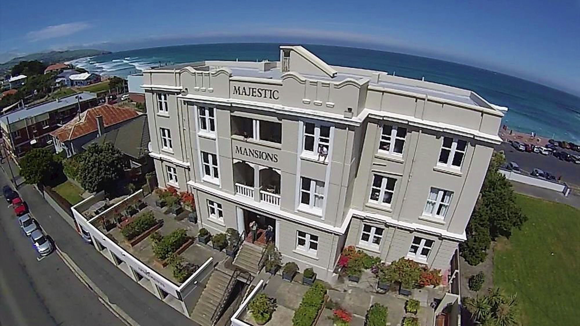 Majestic Mansions - Apartments At St Clair Dunedin Buitenkant foto